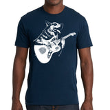 Men's Dog Playing Guitar T-Shirt - POPvault