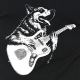 Men's Dog Playing Guitar T-Shirt - POPvault