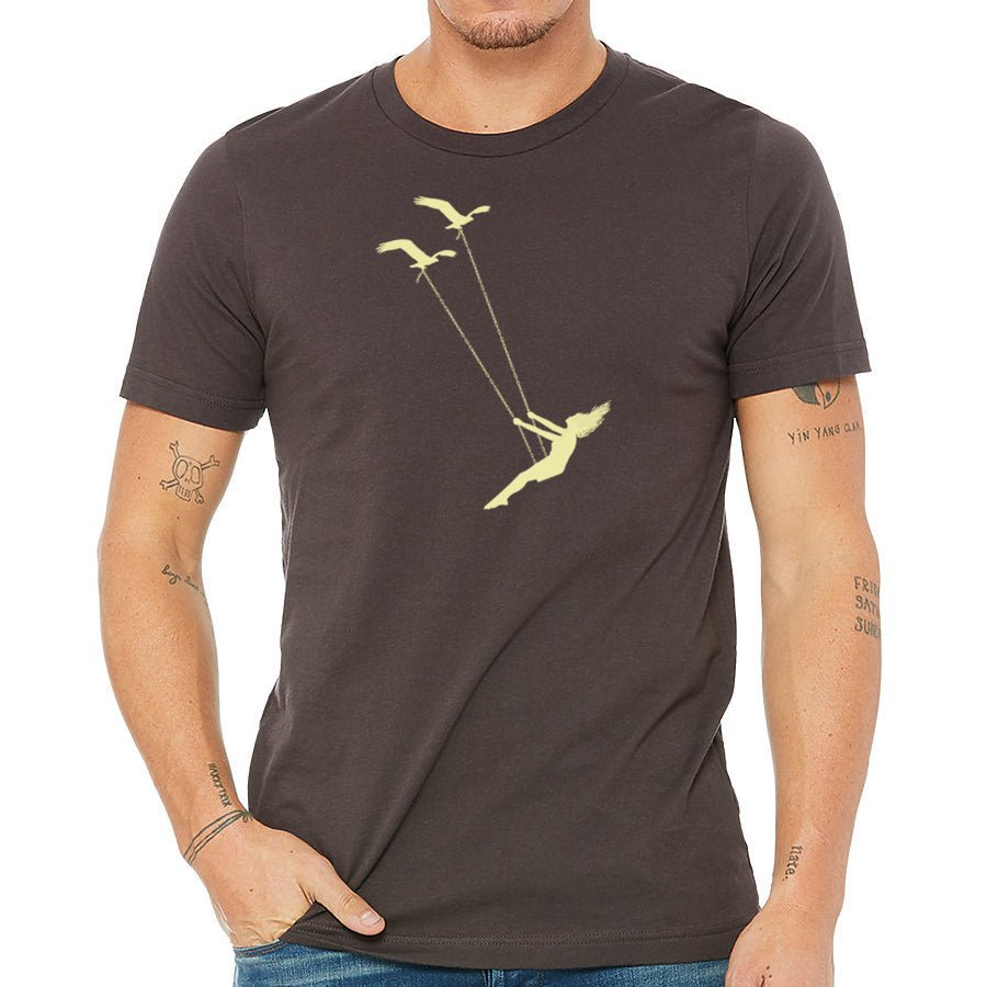Men's Flying Bird Swing T-Shirt - POPvault