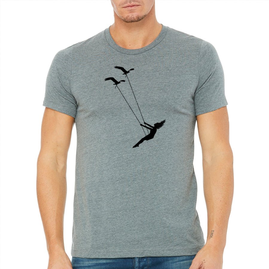 Men's Flying Bird Swing T-Shirt - POPvault
