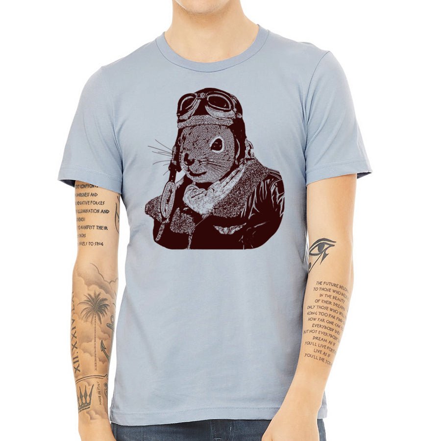 Men's Flying Squirrel Pilot T-Shirt - POPvault