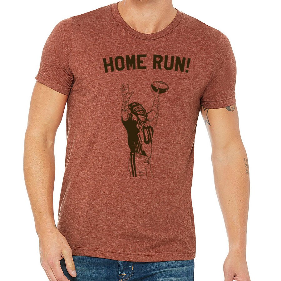 Men's Home Run! Football T-Shirt - POPvault