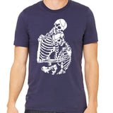 Men's Hugging Skeletons T-Shirt - POPvault