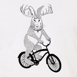 Men's Jackalope On a Bike T-Shirt - POPvault