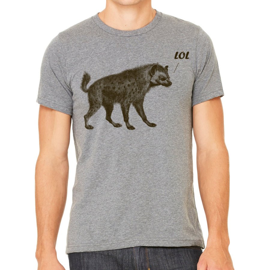 Men's Laughing Hyena LOL T-Shirt - POPvault