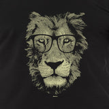 Men's Lion Wearing Glasses T-Shirt - POPvault