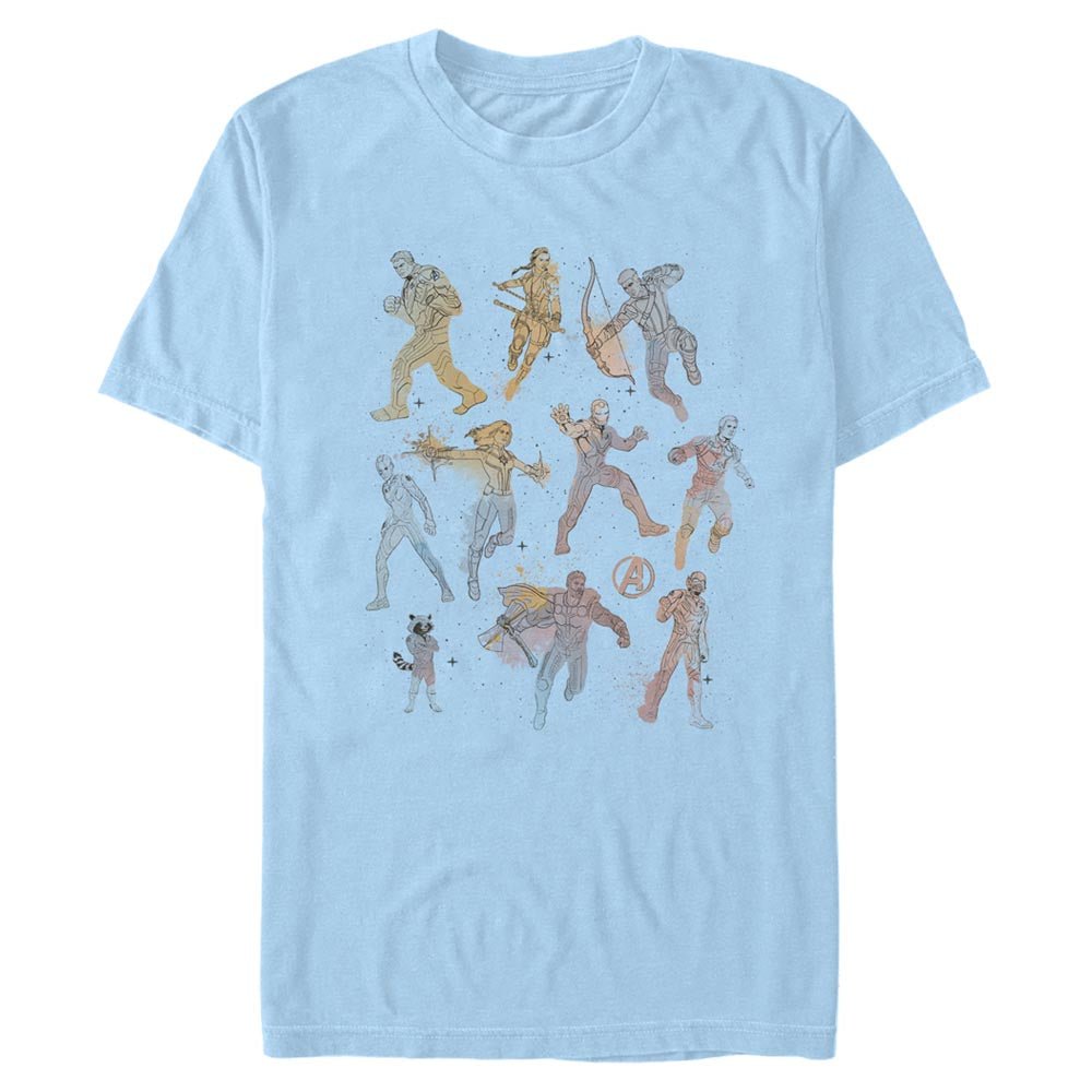 Men's Marvel Endgame Watercolor T - Shirt - POPvault