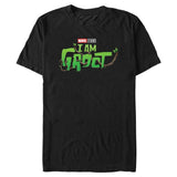 Men's Marvel Groot Main Logo T-Shirt - POPvault
