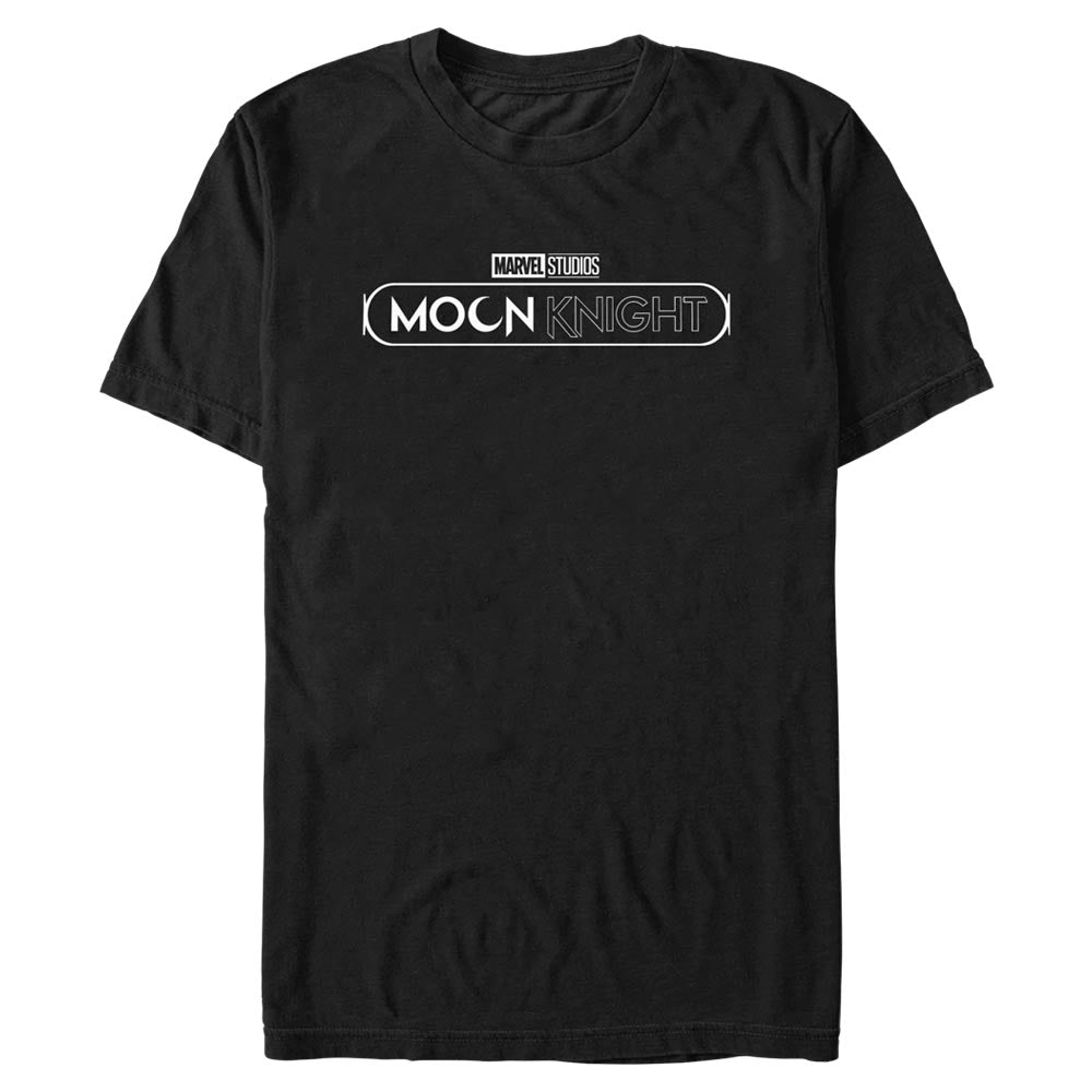 Men's Marvel Moon Knight White Logo T-Shirt - POPvault