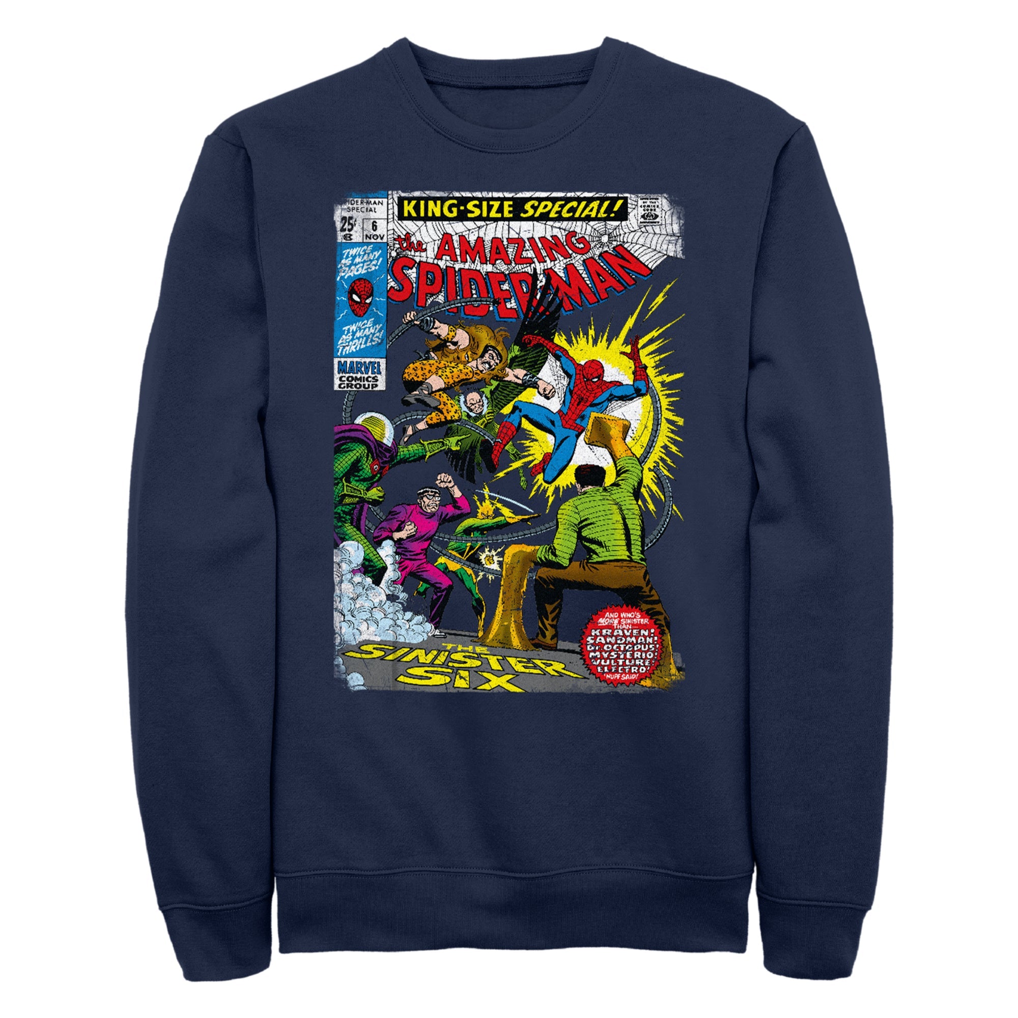 Men's Marvel Sinister6 Comic Sweatshirt - POPvault