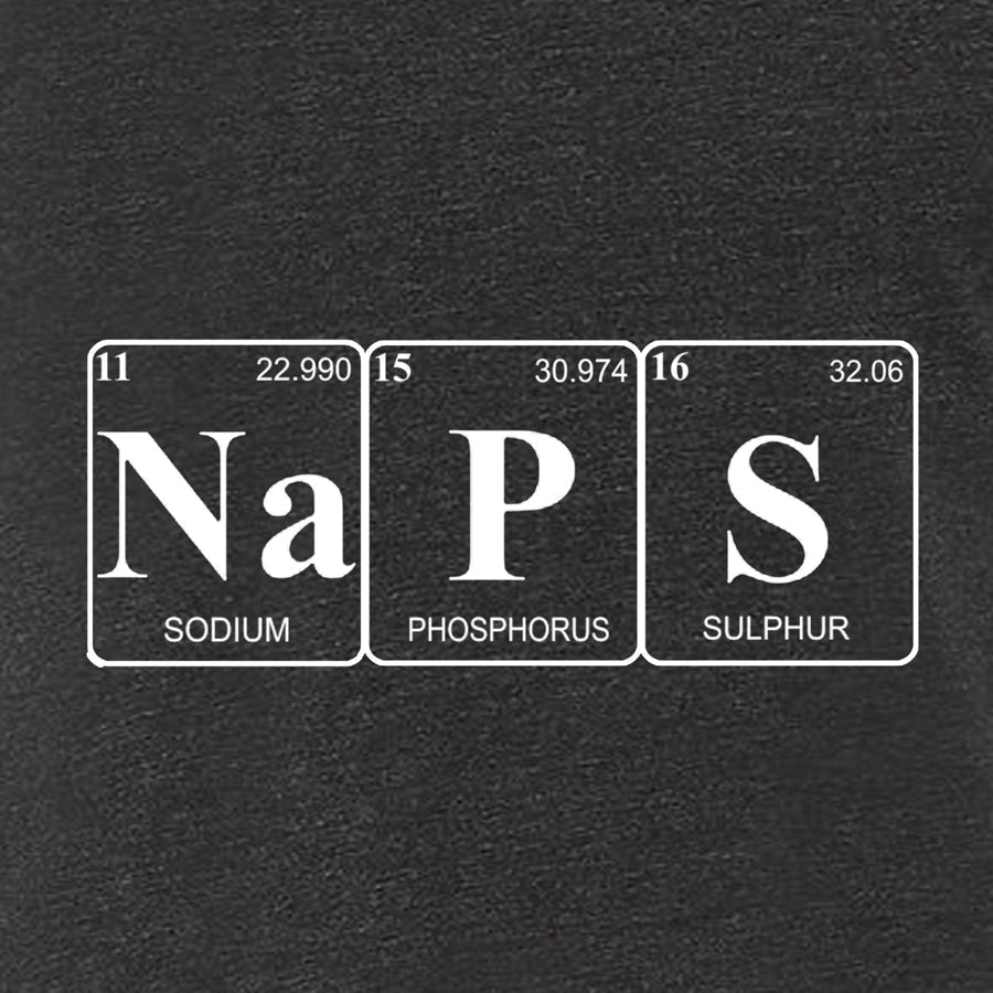 Men's NAPS Periodic Table Science T-Shirt - POPvault