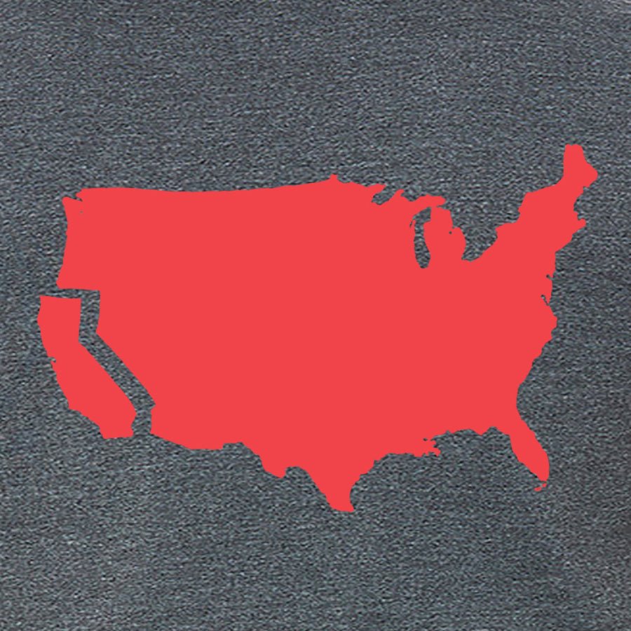 Men's Nation of California T-Shirt - POPvault