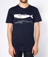 Men's Nautical Whale Skeleton T-Shirt - POPvault