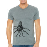 Men's Octopus Wearing Glasses T-Shirt - POPvault