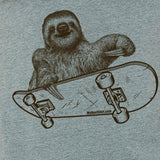 Men's Sloth Riding A Skateboard T-Shirt - POPvault