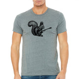 Men's Squirrel Playing Guitar T-Shirt - POPvault