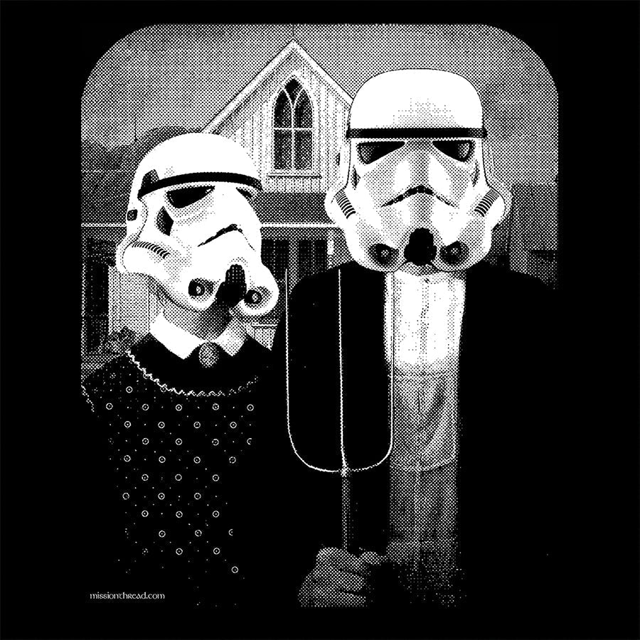 Men's Star Wars American Gothic T-Shirt - POPvault