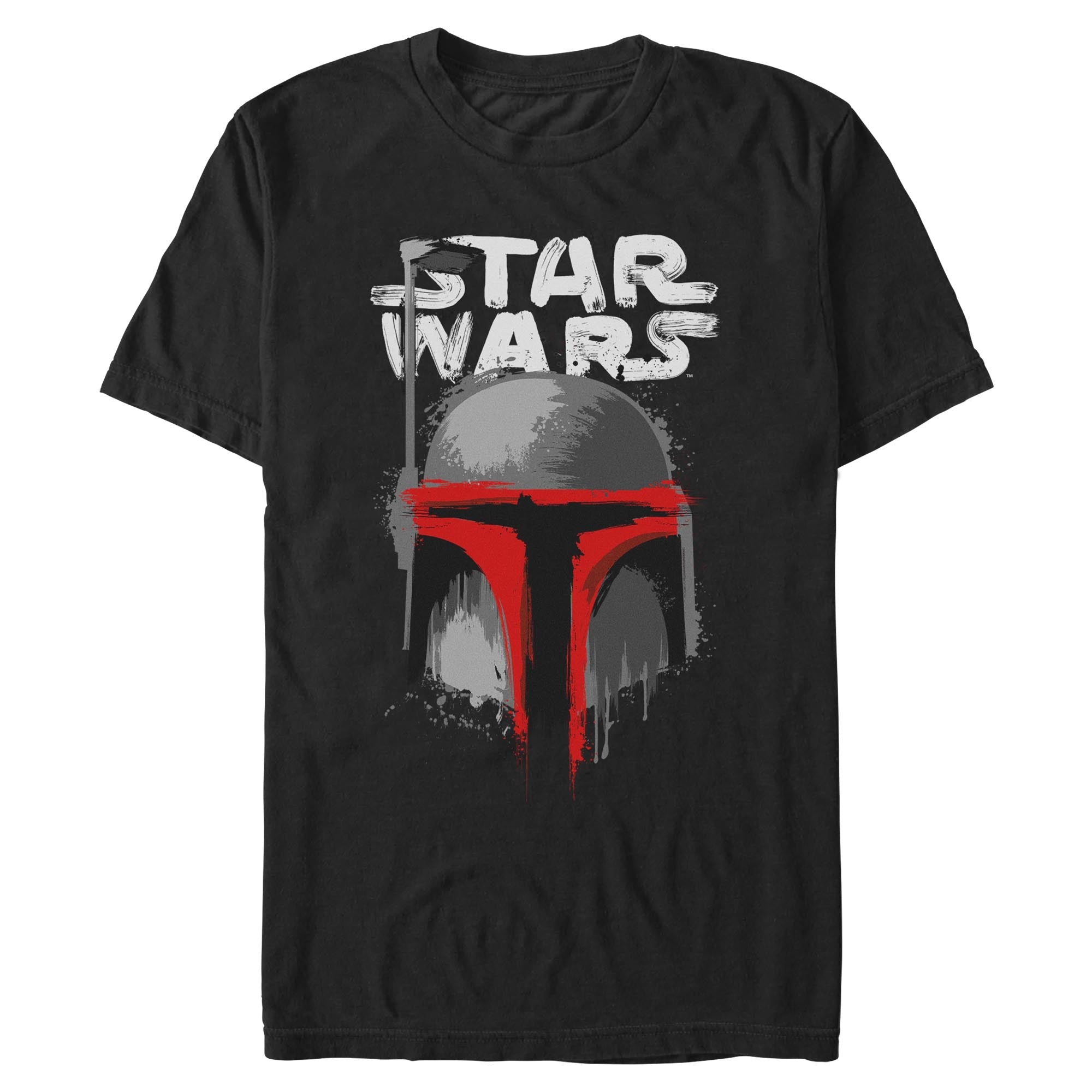 Men's Star Wars Boba Brush T-Shirt - POPvault