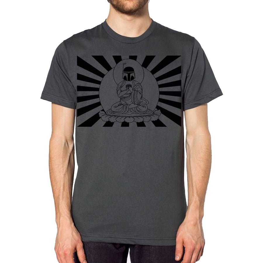Men's Star Wars Bobba Fett Buddha T-Shirt - POPvault