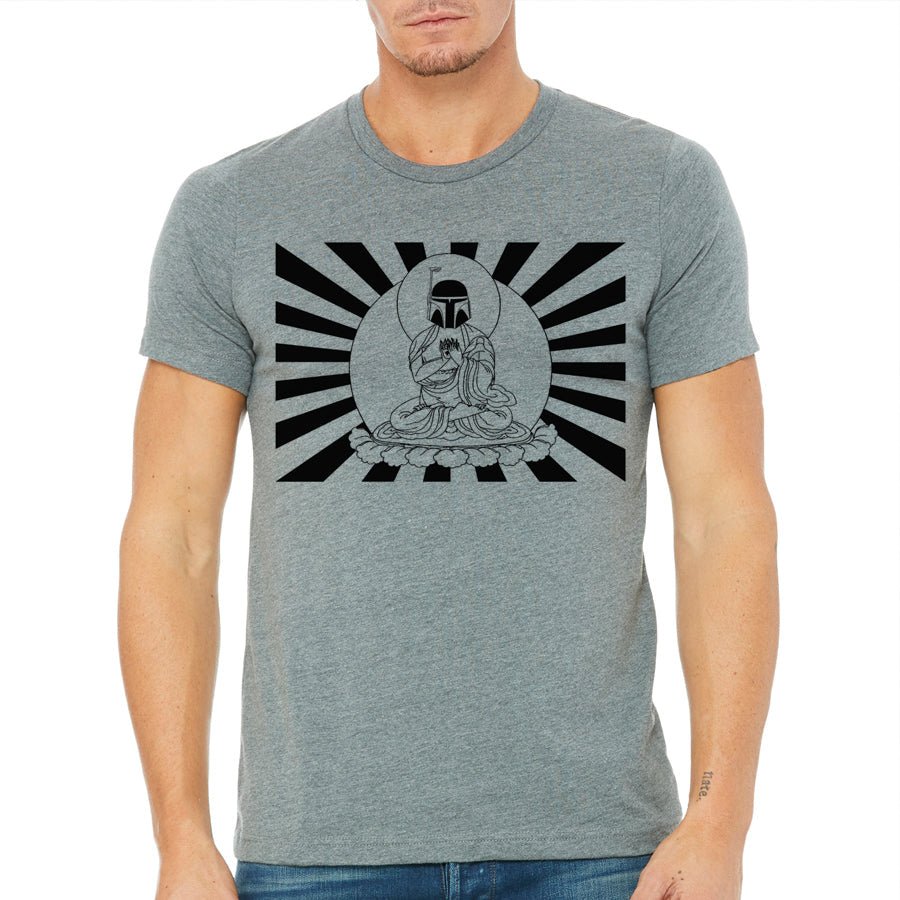 Men's Star Wars Bobba Fett Buddha T-Shirt - POPvault
