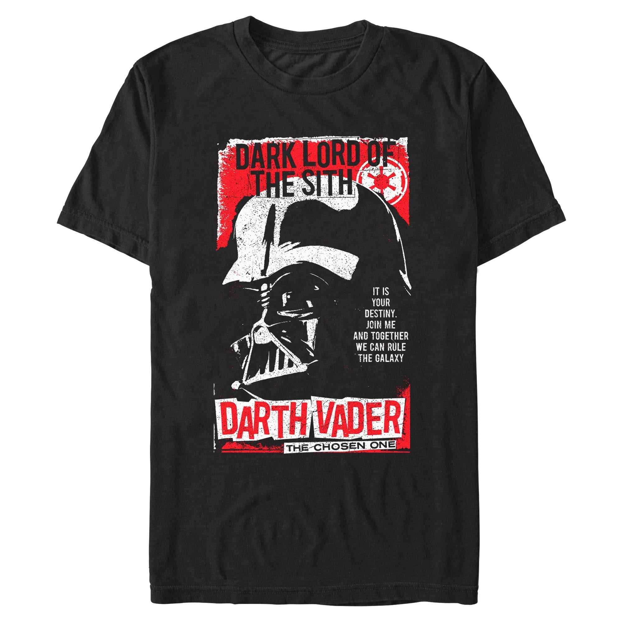 Men's Star Wars Dark Sith Poster T-Shirt - POPvault