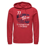 Men's Star Wars Falcon Fly By Lightweight Hoodie - POPvault