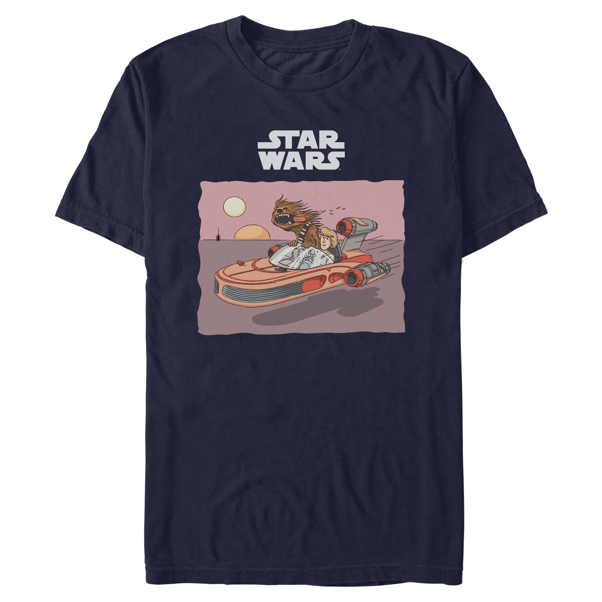Men's Star Wars Friends Traveling T-Shirt - POPvault