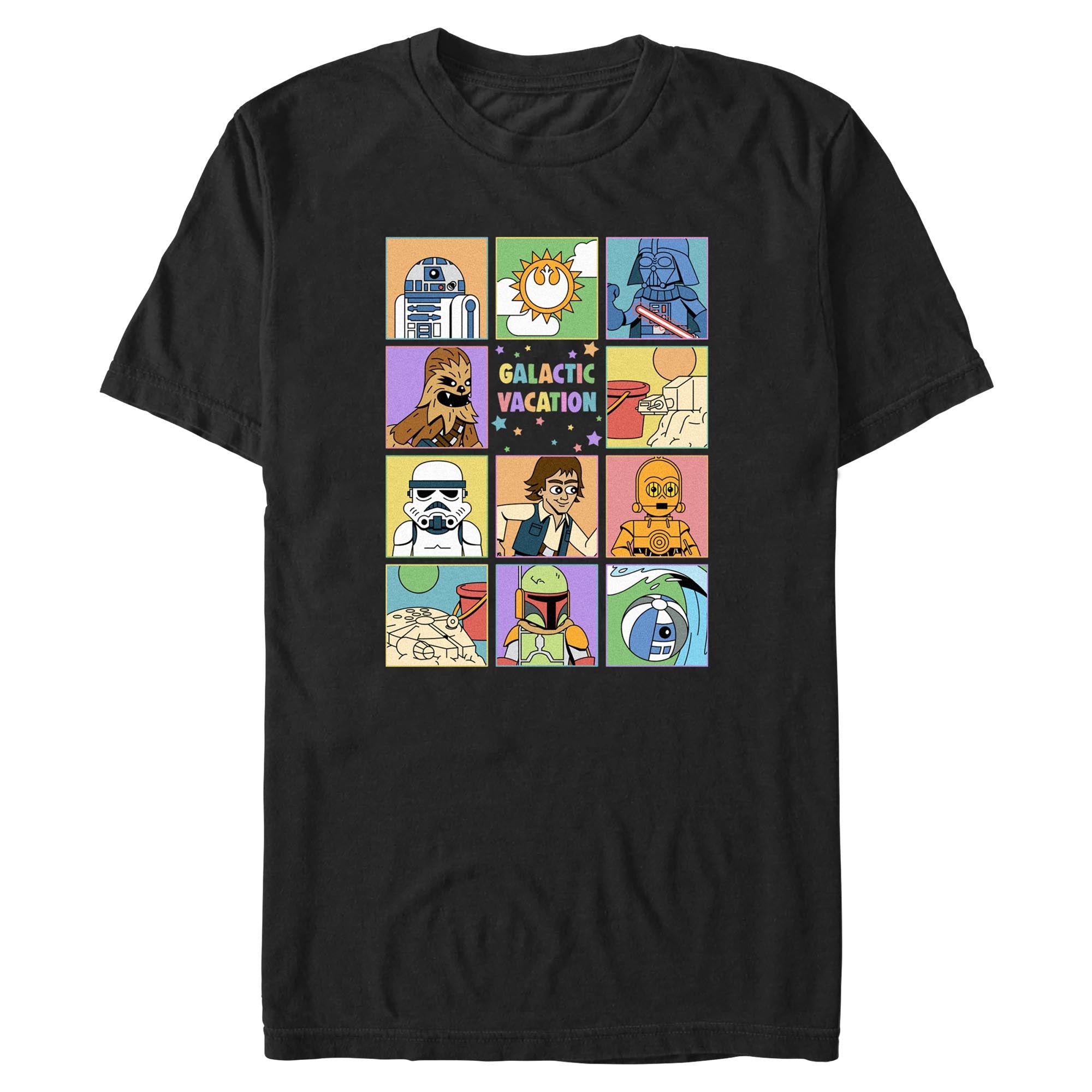 Men's Star Wars Galactic Vacay T-Shirt - POPvault