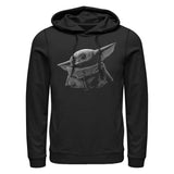 Men's Star Wars Green Grey Lightweight Hoodie - POPvault