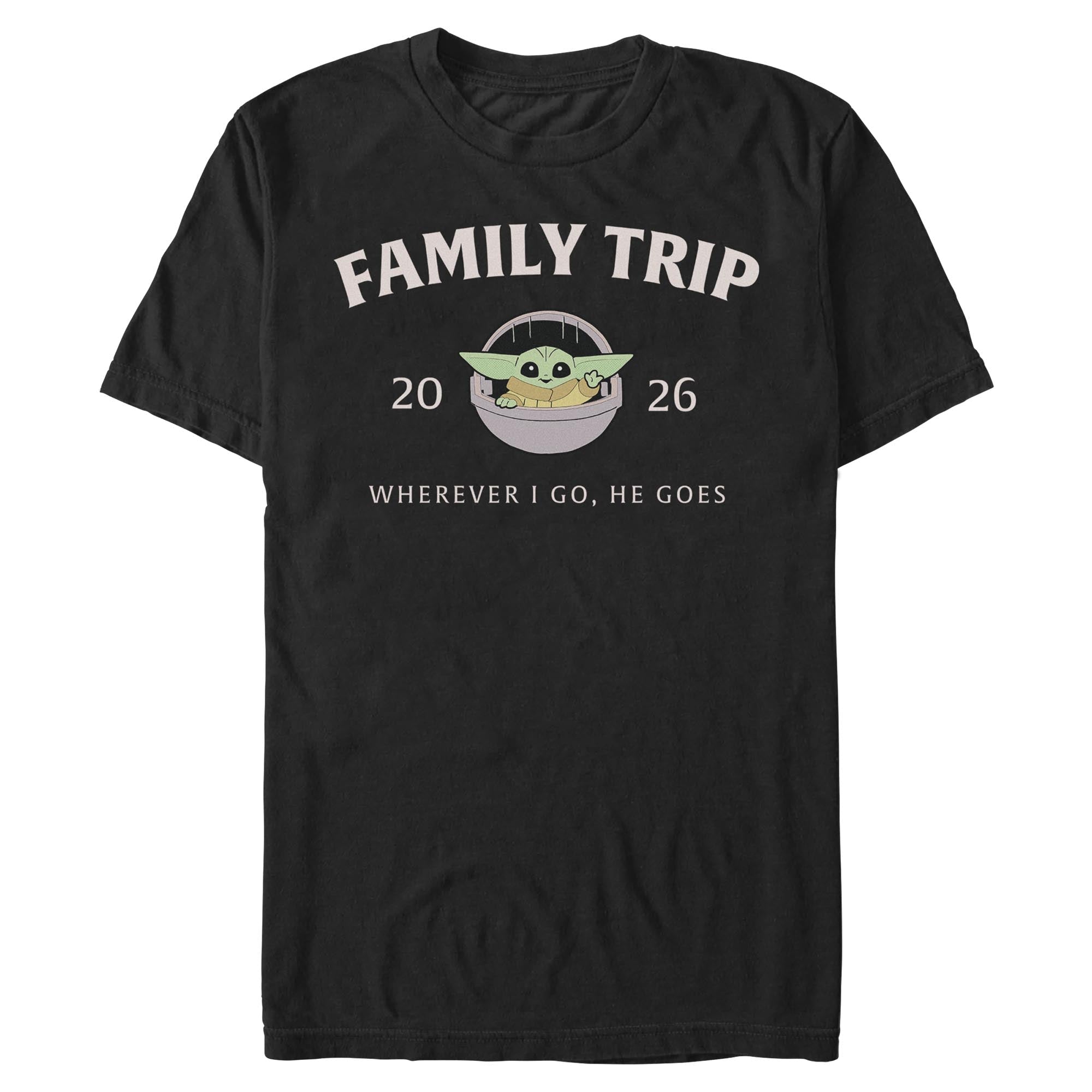Men's Star Wars Grogu Family Trip T-Shirt - POPvault