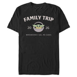 Men's Star Wars Grogu Family Trip T-Shirt - POPvault
