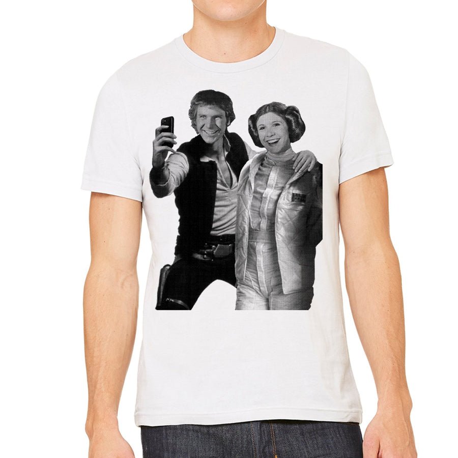 Men's Star Wars Han & Leia Selfie T-Shirt - POPvault