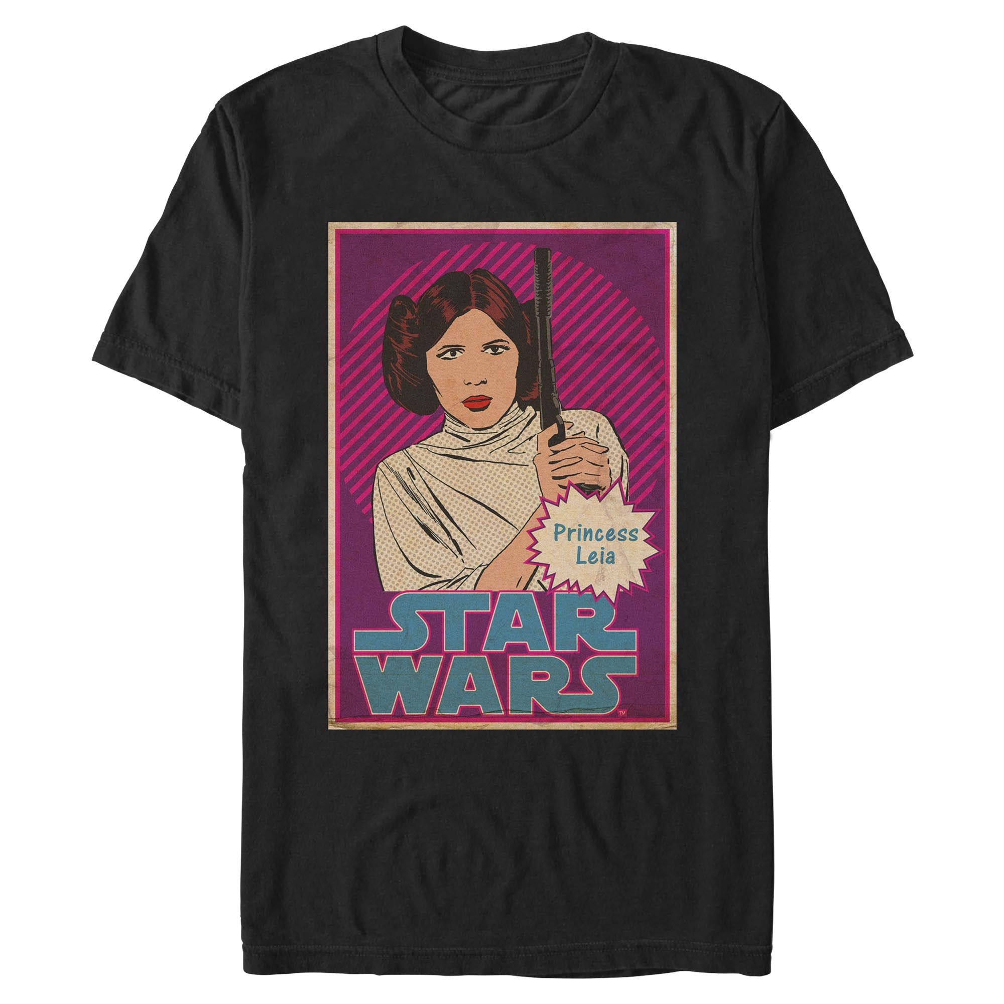 Men's Star Wars Leia Card T-Shirt - POPvault