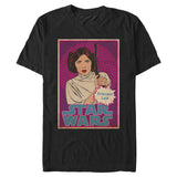 Men's Star Wars Leia Card T-Shirt - POPvault