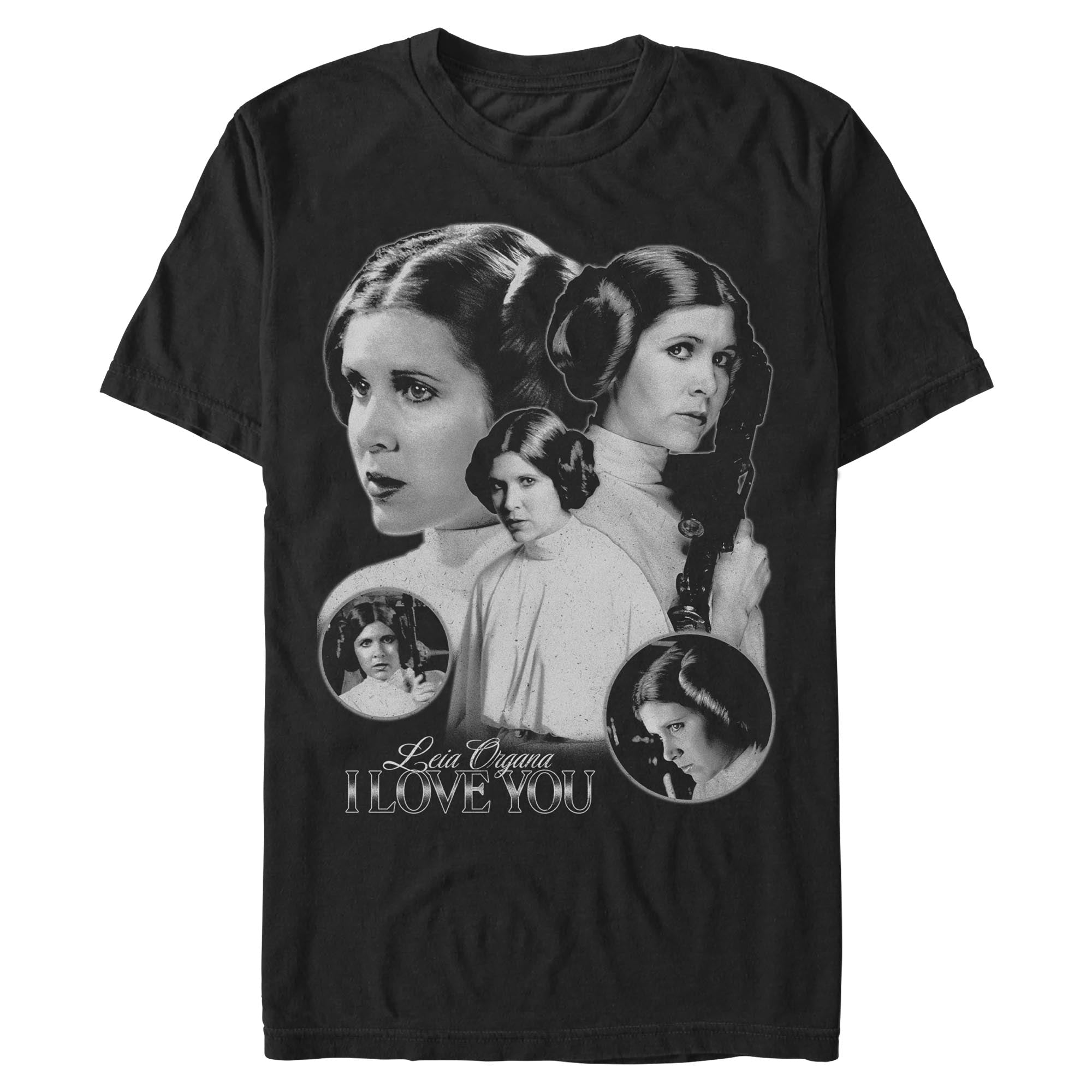 Men's Star Wars Leia Organa I Love You T-Shirt - POPvault