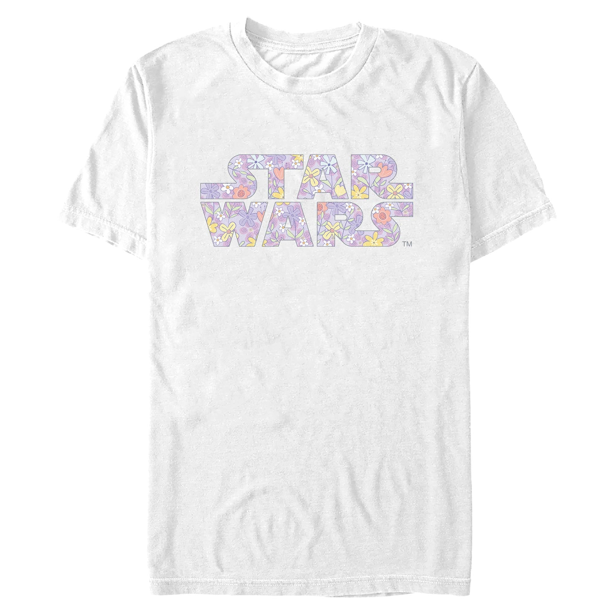 Men's Star Wars Star Wars Spring Flower Logo T-Shirt - POPvault