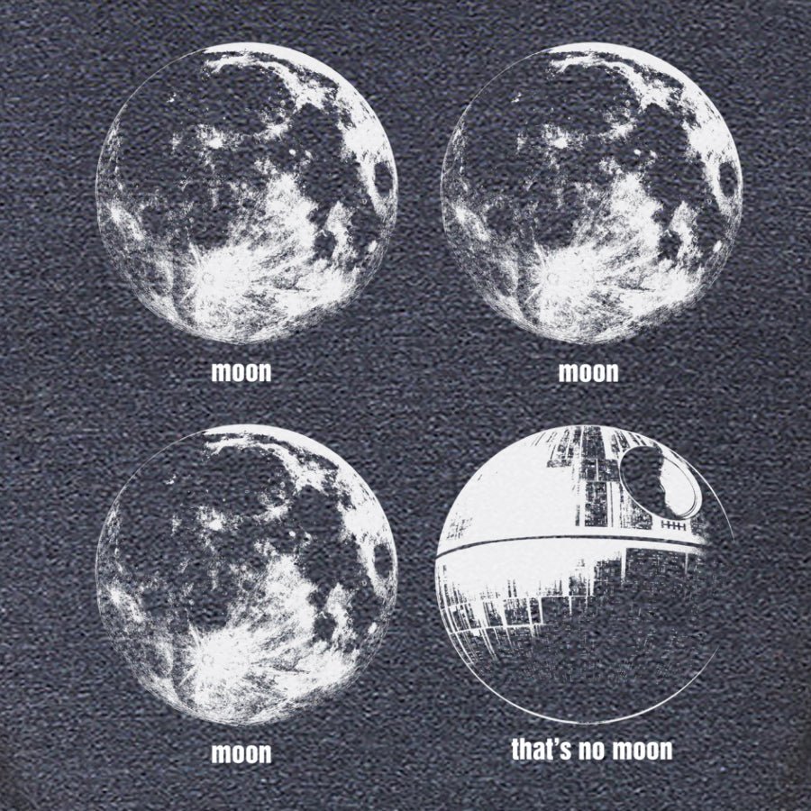 Men's Star Wars That's No Moon T-Shirt - POPvault