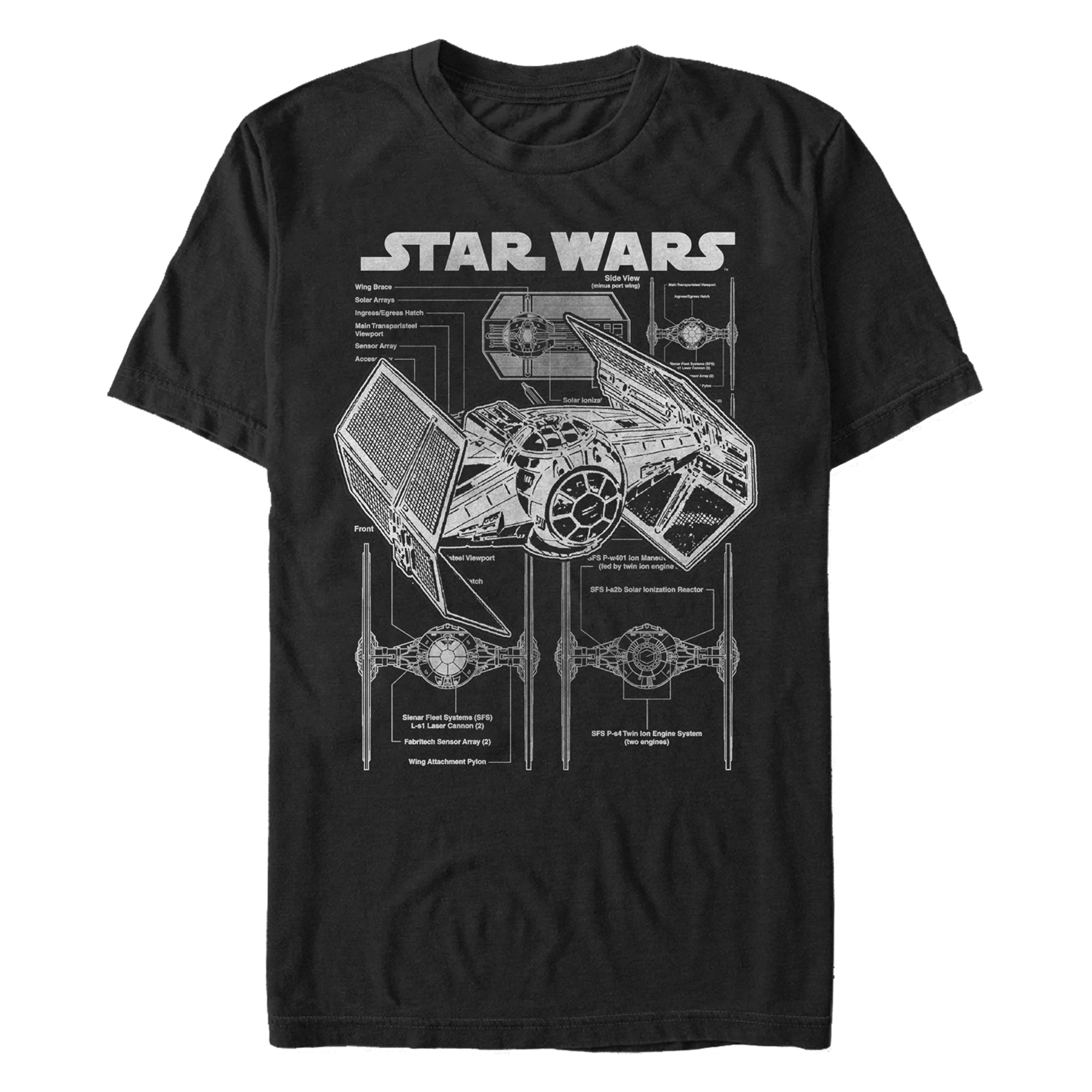 Men's Star Wars Tie Fighter T-Shirt - POPvault