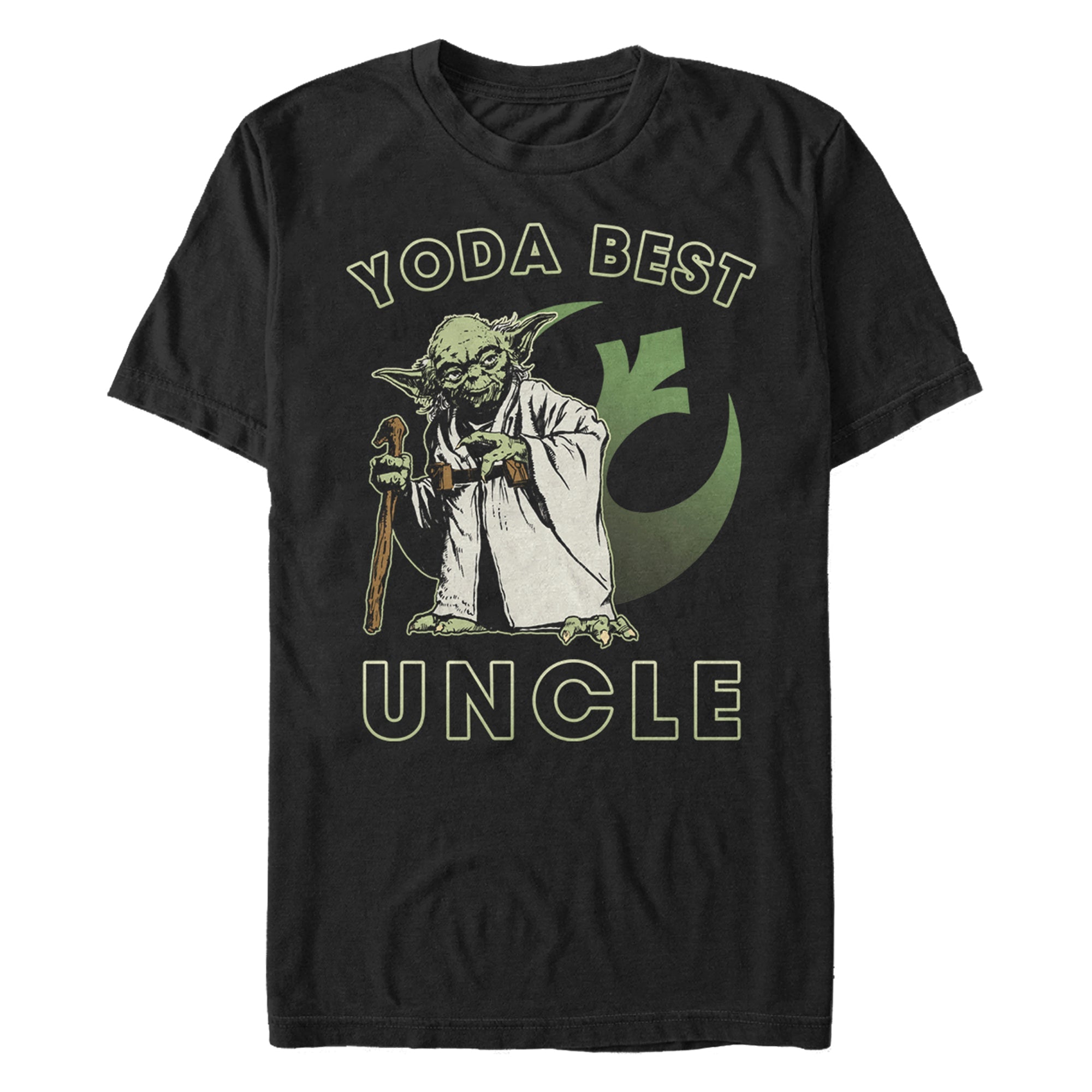 Men's Star Wars Yoda Best Uncle T-Shirt - POPvault