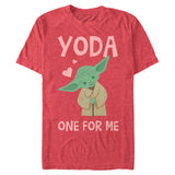 Men's Star Wars YODA ONE FOR ME T-Shirt - POPvault