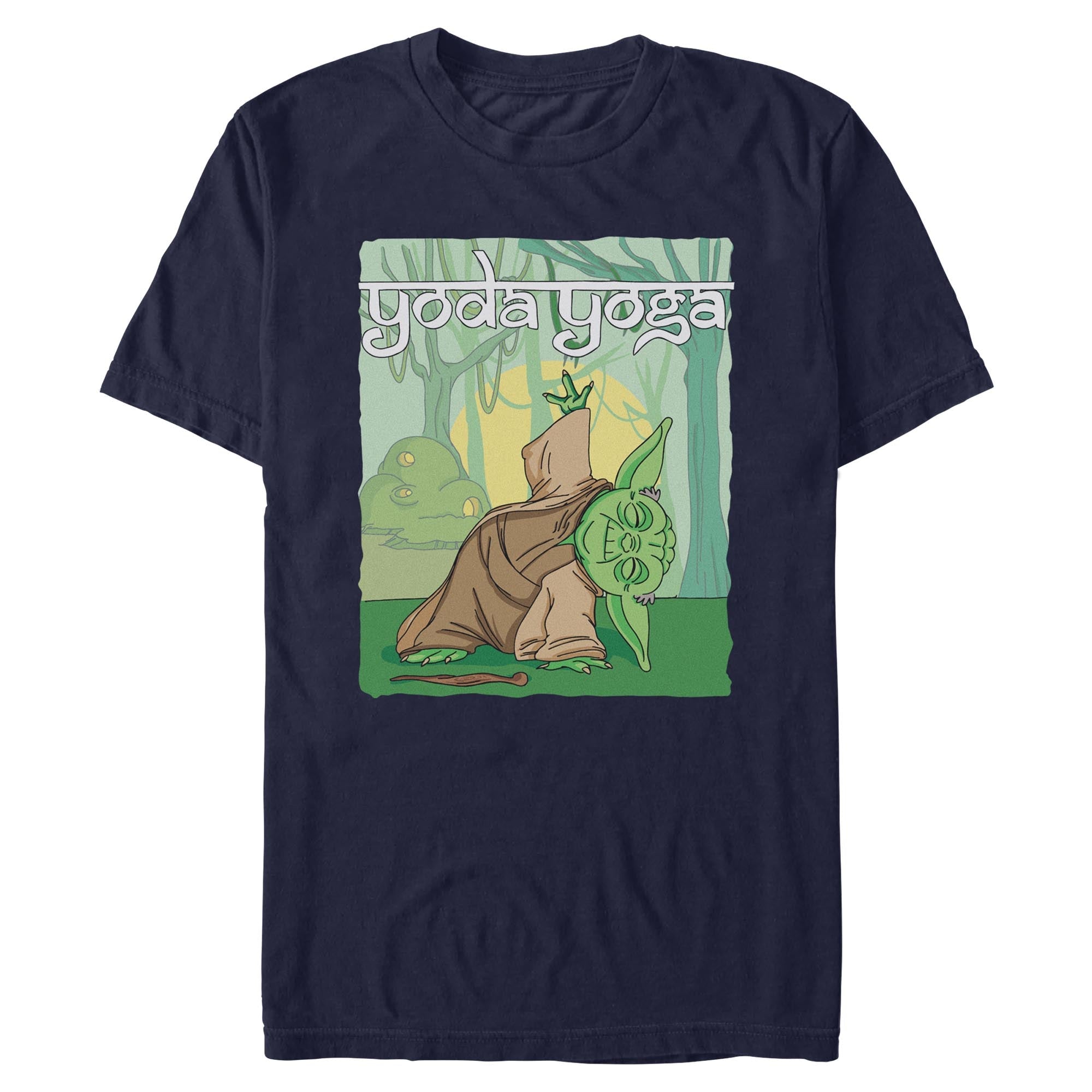 Men's Star Wars Yoda Yoga T-Shirt - POPvault