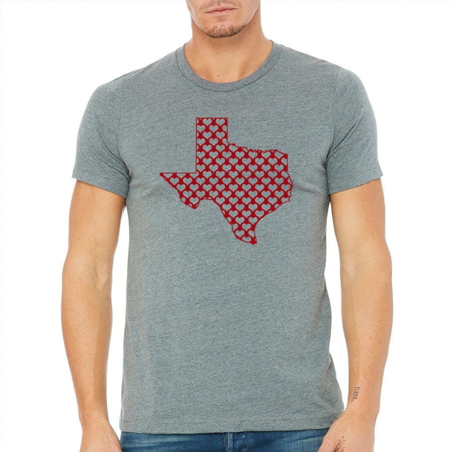 Men's Texas Hearts T-Shirt - POPvault