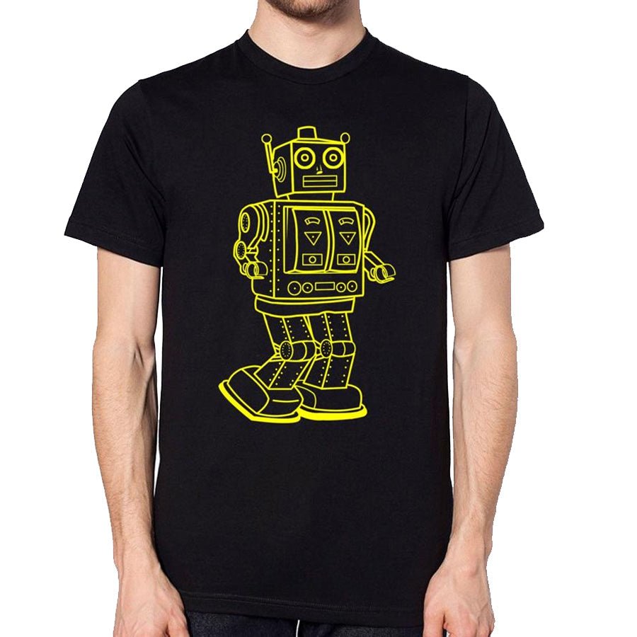 Men's Vintage Robot T-Shirt - POPvault