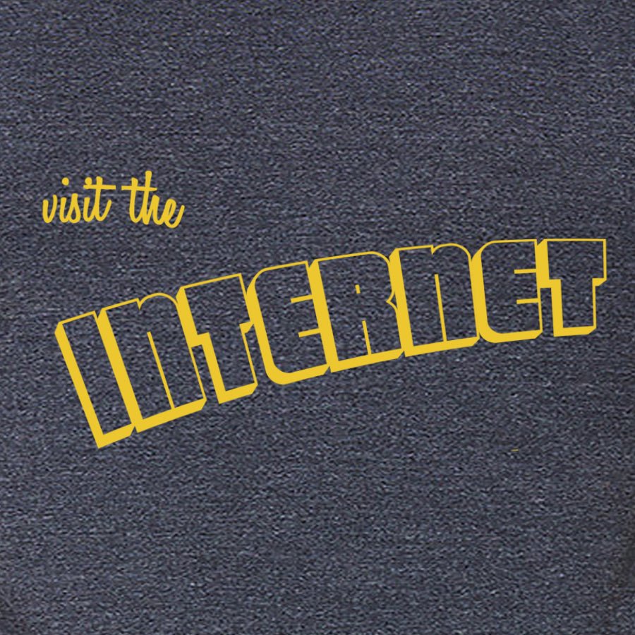 Men's Visit The Internet T-Shirt - POPvault