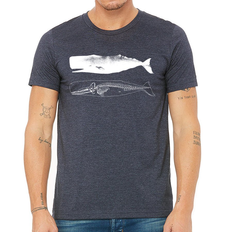Men's Whale Skeleton T-Shirt - POPvault