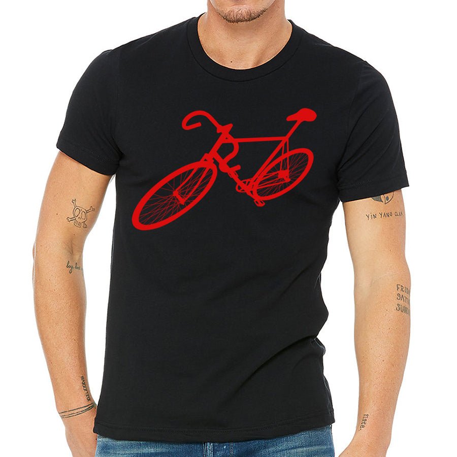 Men's Yes, a Bike On a T-Shirt - POPvault