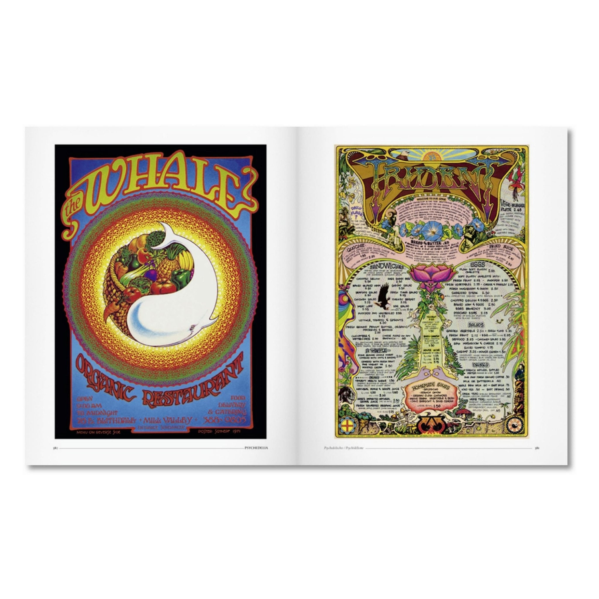 Menu Design in America (German, French, English)-POPvault
