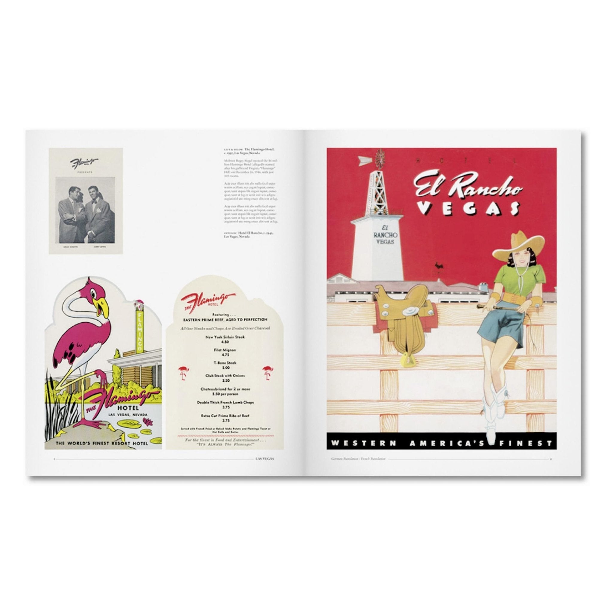 Menu Design in America (German, French, English)-POPvault