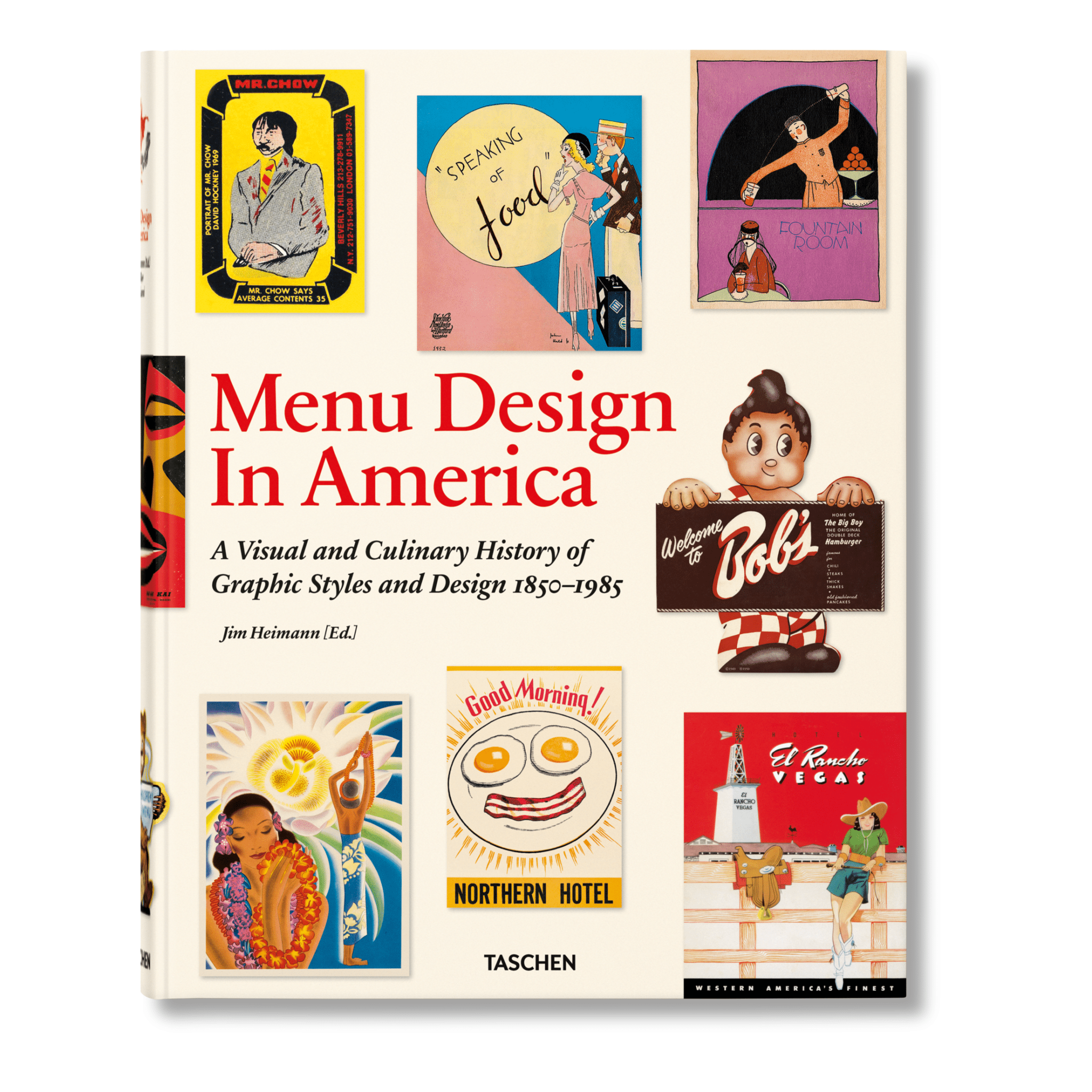 Menu Design in America (German, French, English)-POPvault