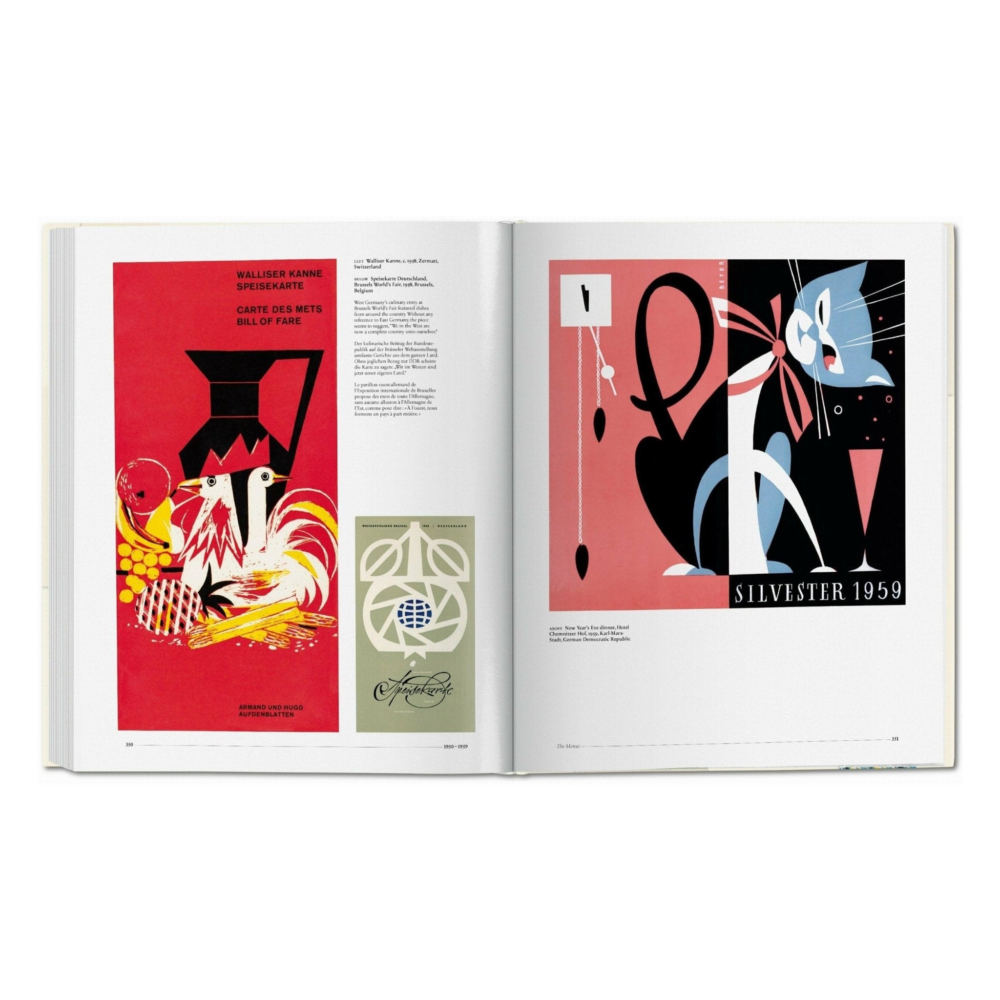 Menu Design in Europe (German, French, English)-POPvault